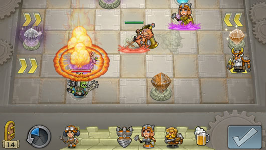Hero Academy Turn-based iOS game Hero Academy allows players to purchase new teams and uniform colours, but the new teams offer up no extra advantage - just a new way to play.