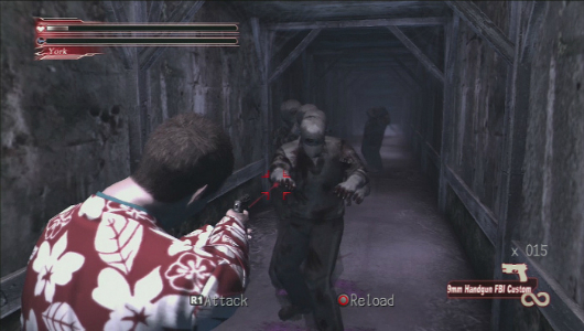 If you are looking for good shooter, Deadly Premonition is not for you
