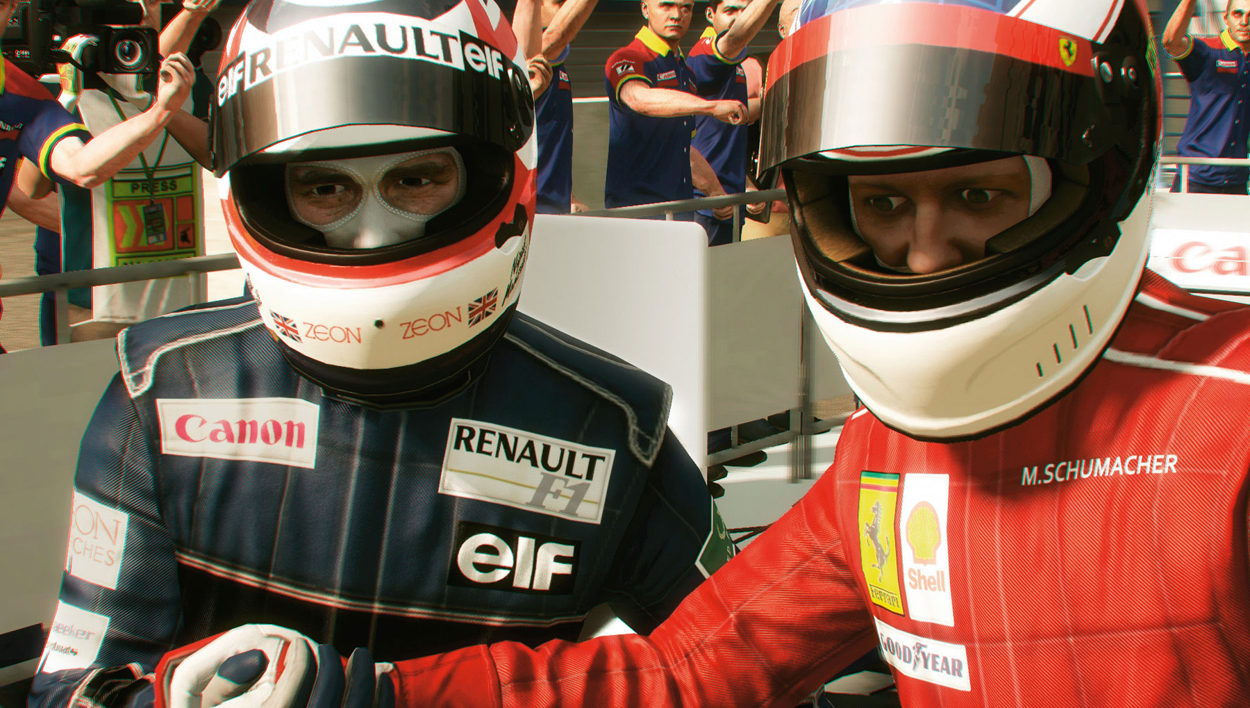 F1 2013's first patch will feature blinking.
