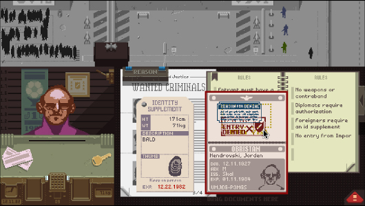 Papers Please GOTY
