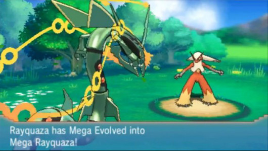 Beast of a Blog — Mega Rayquaza in Pokemon ORAS.