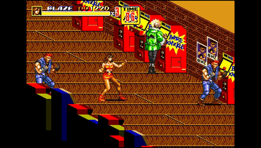 3D Streets of Rage 2 Aplicações de download da Nintendo 3DS