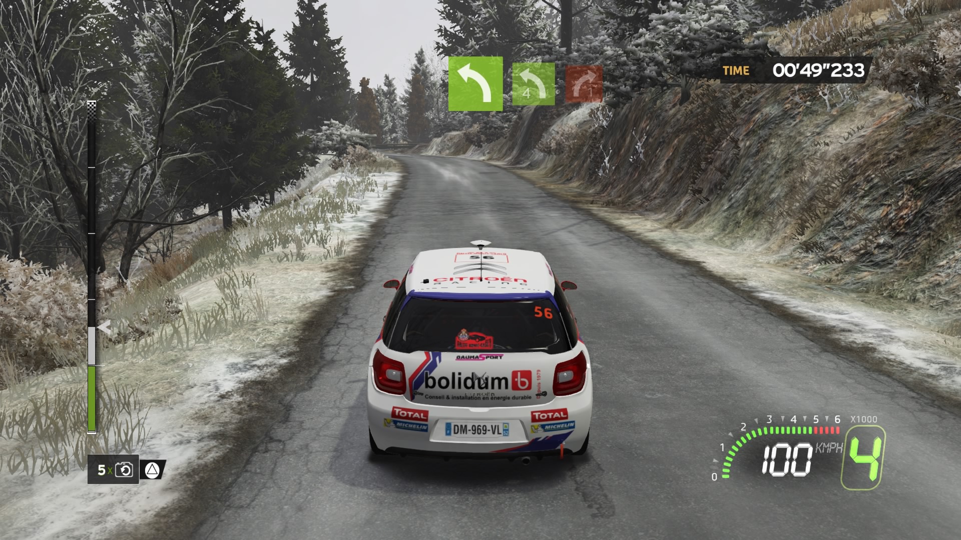 At times, WRC 5's scenery is acceptable; but it's mostly inhospitable on a post-apocalyptic scale.