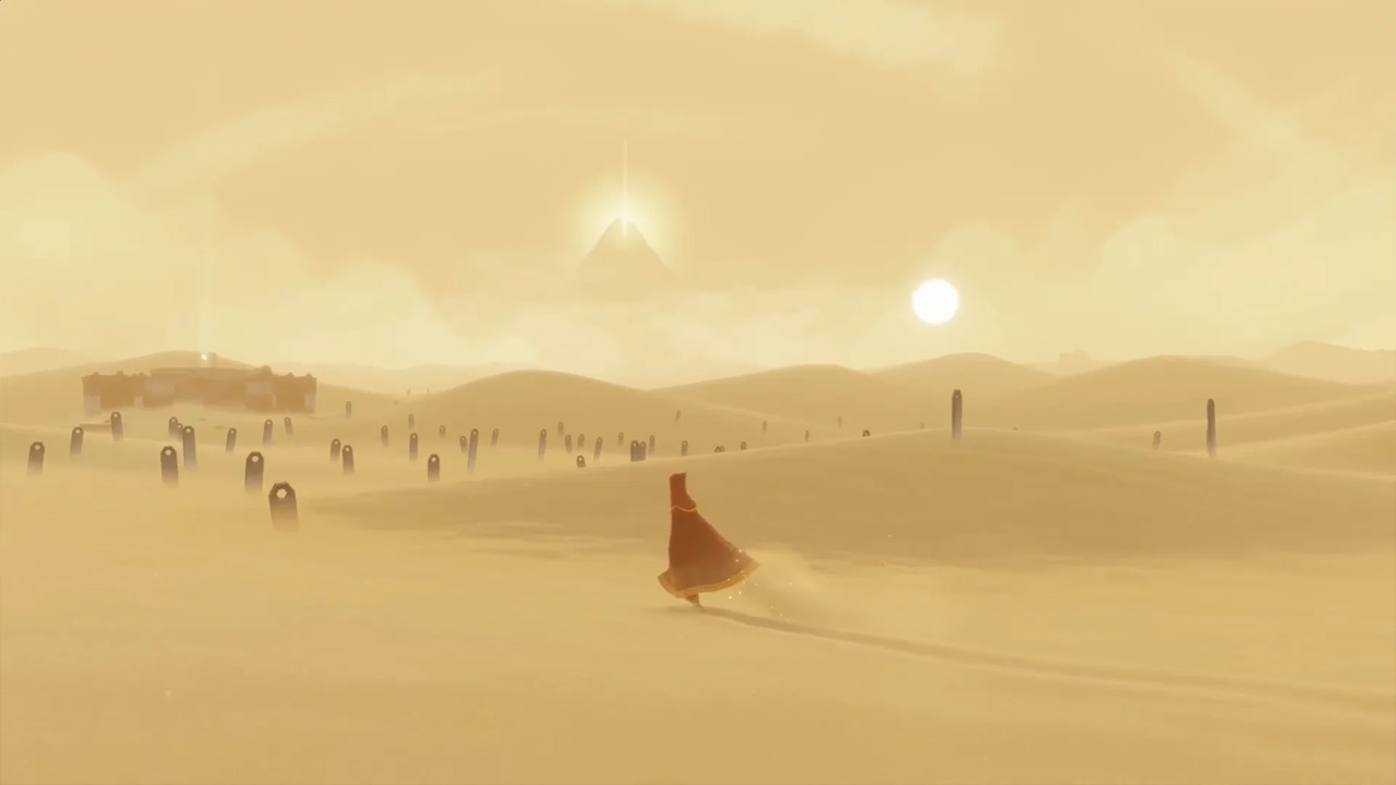 The loneliness in Journey is overwhelming at times